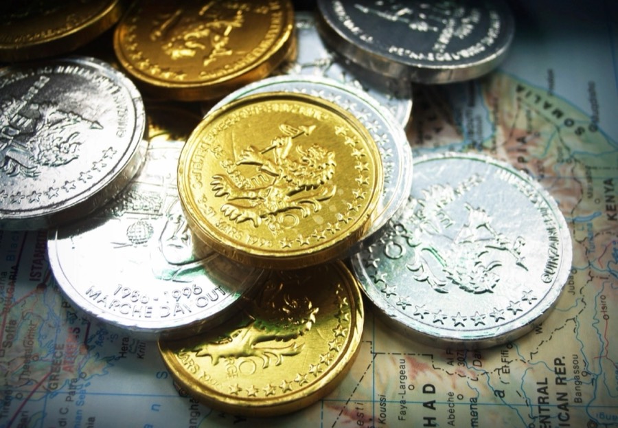 Stack of coins